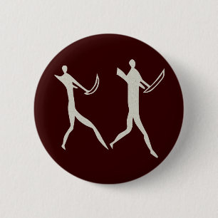Afrika Felsmalerei Menschen africa cave art people Button