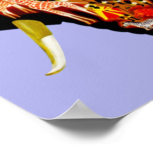 Afrika ~ Fliegen Poster (Ecke)