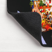 Afrika ~ Fliegen Sie dorthin Mousepad (Ecke)