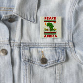 Afrika-Frieden Button (Beispiel)