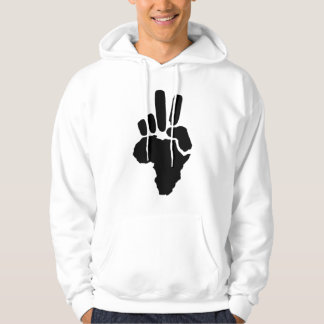 Afrika-Frieden Hoodie