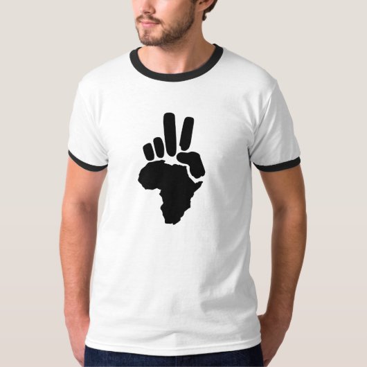 Afrika-Frieden T-Shirt (Vorderseite)
