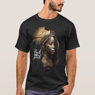 Afrika für Frauen Schwarze Geschichte Monat Afrika T-Shirt