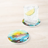 Afrika Getränkeuntersetzer (Seite)