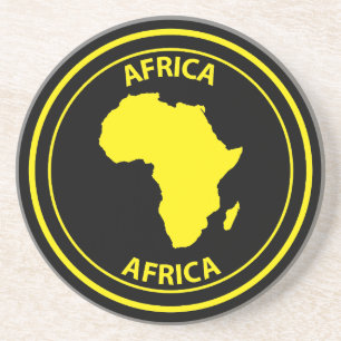 Afrika Getränkeuntersetzer