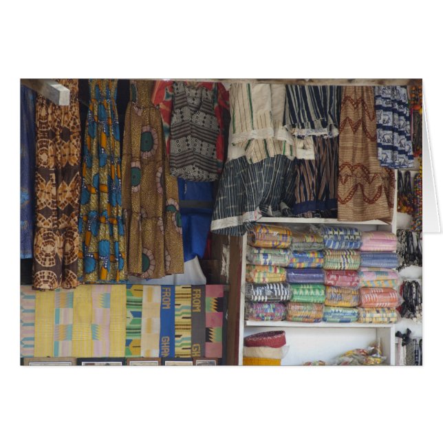 Afrika, Ghana, Accra. Accra Textile & Handies (Vorderseite (Horizontal))