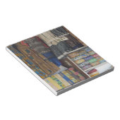 Afrika, Ghana, Accra. Accra Textile & Handies Notizblock (angewinkelt)