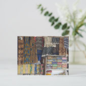 Afrika, Ghana, Accra. Accra Textile & Handies Postkarte (Stehend Vorderseite)