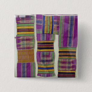 Afrika, Ghana, Accra. Nationales Museum Button