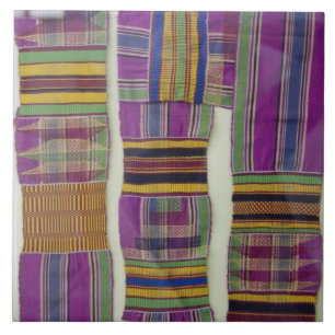 Afrika, Ghana, Accra. Nationales Museum Fliese