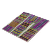 Afrika, Ghana, Accra. Nationales Museum Fliese (Seite)