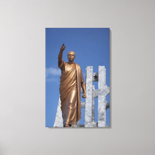 Afrika, Ghana, Accra. Nkrumah Mausoleum, endgültig Leinwanddruck