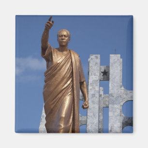 Afrika, Ghana, Accra. Nkrumah Mausoleum, endgültig Magnet