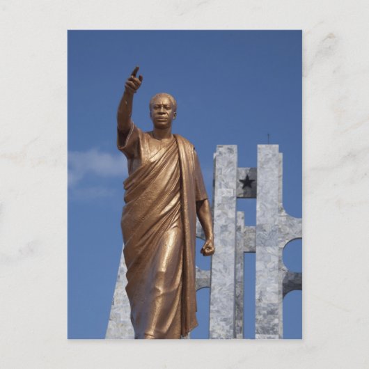 Afrika, Ghana, Accra. Nkrumah Mausoleum, endgültig Postkarte (Vorderseite)
