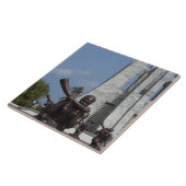 Afrika, Ghana, Accra. Nkrumah Mausoleum, Endpunkt Fliese (Seite)