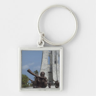 Afrika, Ghana, Accra. Nkrumah Mausoleum, Endpunkt  Schlüsselanhänger