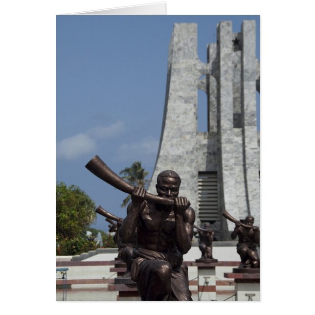 Afrika, Ghana, Accra. Nkrumah Mausoleum, finale 2 (Vorne)