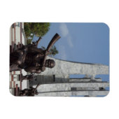 Afrika, Ghana, Accra. Nkrumah Mausoleum, finale 2 Magnet (Horizontal)