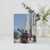 Afrika, Ghana, Accra. Nkrumah Mausoleum, finale 2 Postkarte (Stehend Vorderseite)