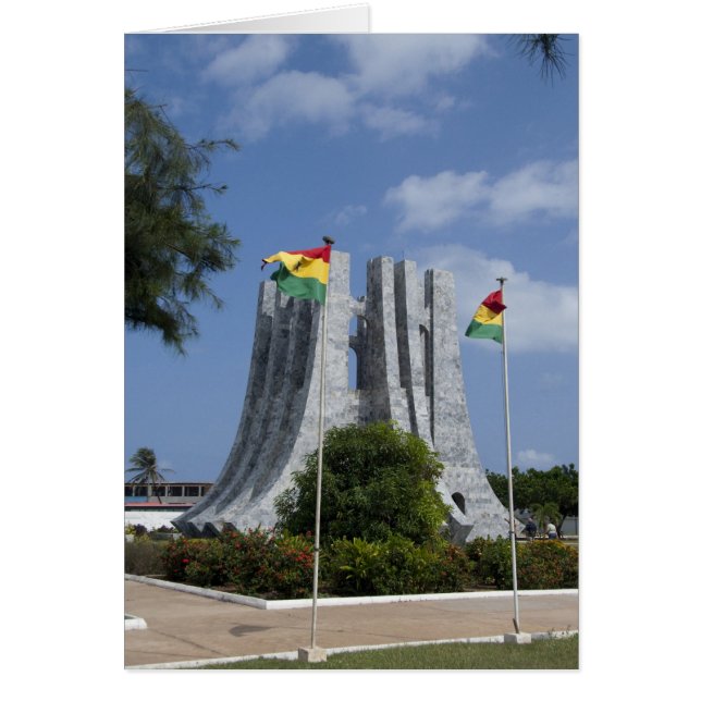 Afrika, Ghana, Accra. Nkrumah Mausoleum, letzte 3 (Vorne)