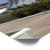 Afrika, Ghana, Accra. Nkrumah Mausoleum, letzte 3 Poster (Ecke)