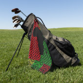 AFRIKA-GOLF-TUCH GOLFHANDTUCH (Gras)