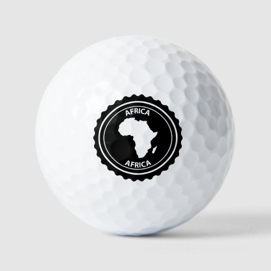 Afrika Golfball (Vorderseite)