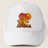 Afrika hat Farbe Truckerkappe (Vorderseite)
