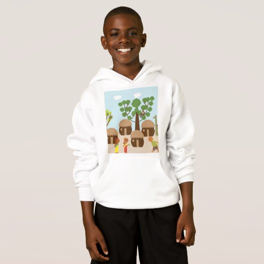Afrika Hoodie (Vorne ganz)