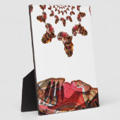 Afrika in Bewegung: Kaleidoskop-Design Fotoplatte (Seite)