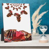 Afrika in Bewegung: Kaleidoskop-Design Fotoplatte (Seite)