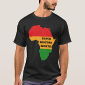 Afrika in Farbe: Ein Erbe entfaltet sich T-Shirt (Vorderseite)