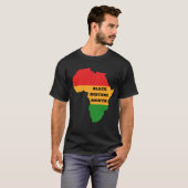Afrika in Farbe: Ein Erbe entfaltet sich T-Shirt (Vorne ganz)