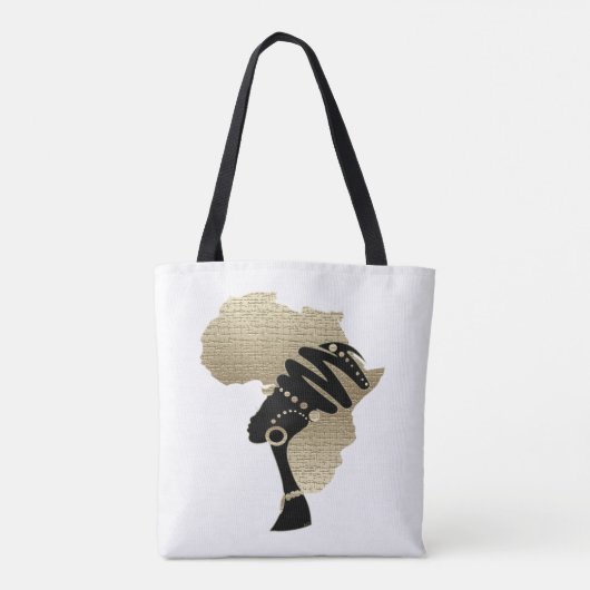 Afrika in Gold Tasche (Rückseite)