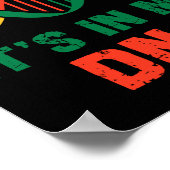 Afrika in meinem afrikanischen Erbe der DNA, Schwa Poster (Ecke)