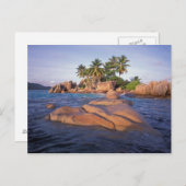 Afrika, Indischer Ozean, Seychellen, Postkarte (Vorne/Hinten)