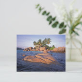 Afrika, Indischer Ozean, Seychellen, Postkarte (Stehend Vorderseite)