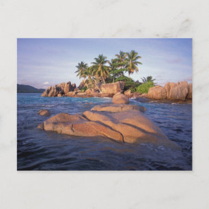 Afrika, Indischer Ozean, Seychellen, Praslin Postkarte