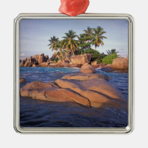 Afrika, Indischer Ozean, Seychellen, Praslin Silbernes Ornament