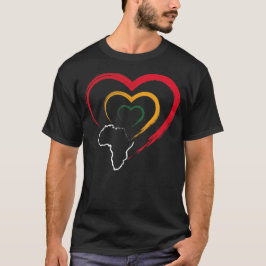 Afrika ist das Valentin seines Volkes T-Shirt