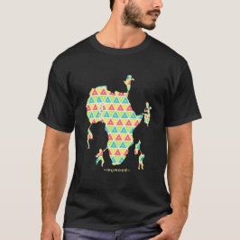 Afrika ist das zukünftige (Farbe) T-Shirt
