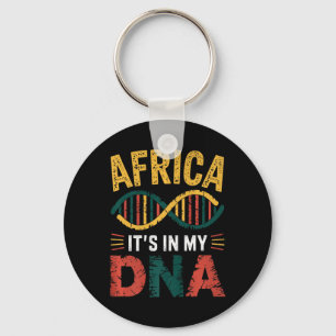 Afrika ist in meinem DNA-Afrika-Erbe stolz auf Afr Schlüsselanhänger
