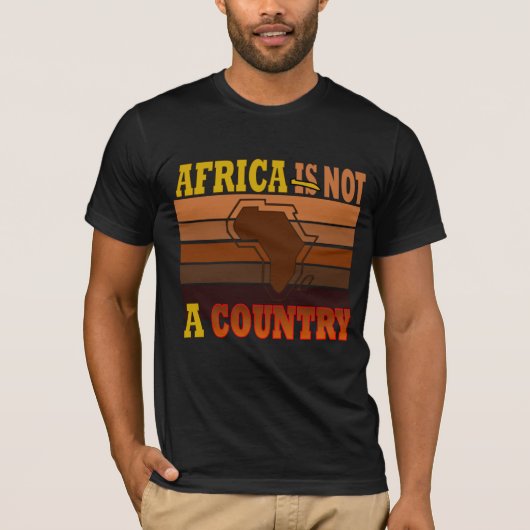 AFRIKA IST KEIN LAND T-Shirt (Vorderseite)