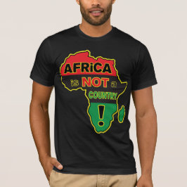 "Afrika ist NICHT ein Land! "RBG T-Shirt
