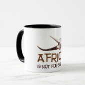 Afrika ist nicht für Weichlinge: Afrikanischer Tasse (Vorderseite Links)