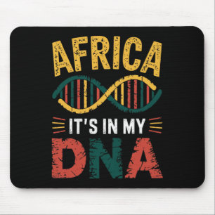 Afrika ist stolz auf mein afrikanisches Kulturerbe Mousepad