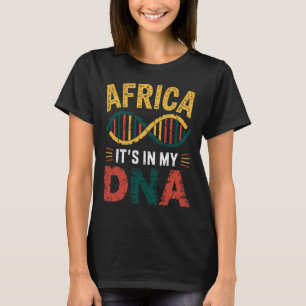 Afrika ist stolz auf mein afrikanisches Kulturerbe T-Shirt