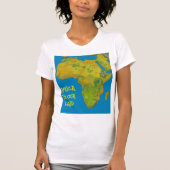 AFRIKA IST UNSER LAND T-Shirt (Vorderseite)