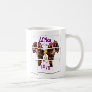 Afrika ist wo ich die Liebe gefunden habe Kaffeetasse