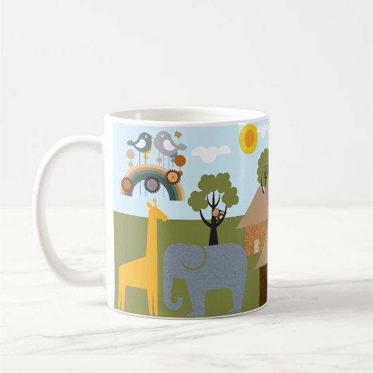 Afrika Kaffeetasse (Links)